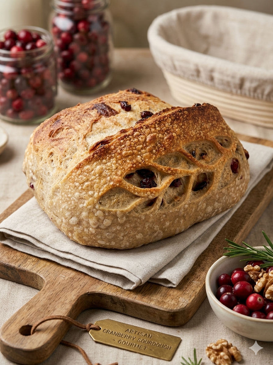 Cramberry Sourdough Bread