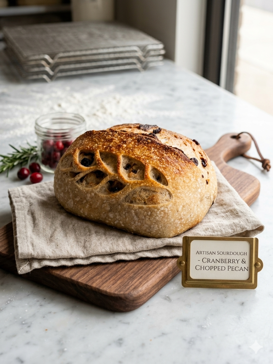 Cramberry Sourdough Bread