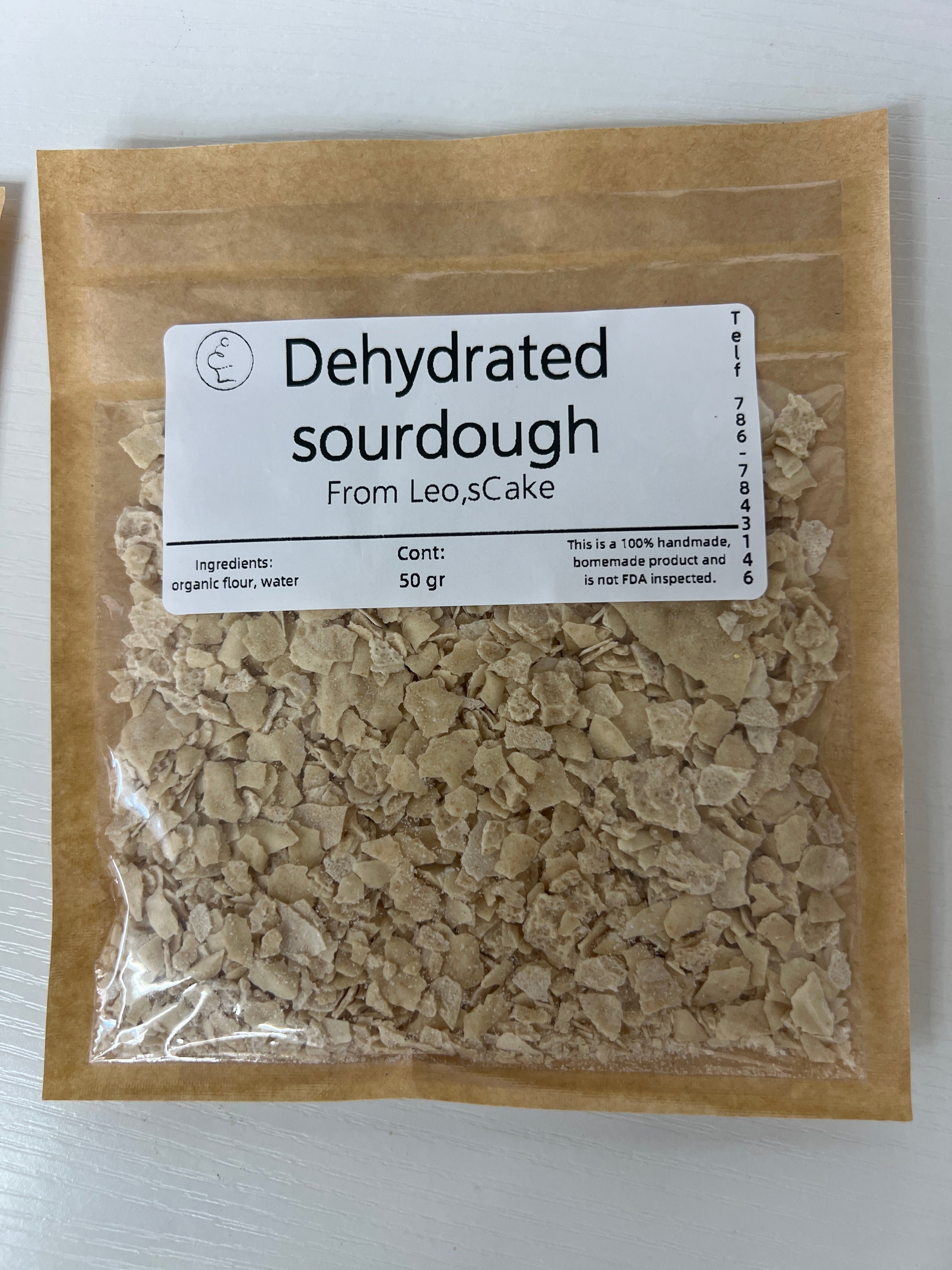 Starter Sourdough Dehydrated