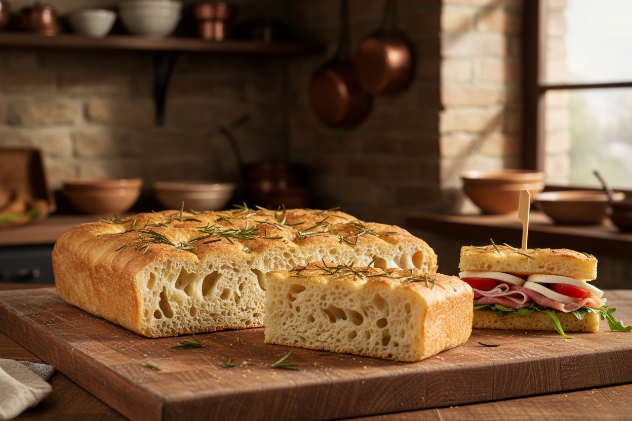 Focaccia Sourdough Bread