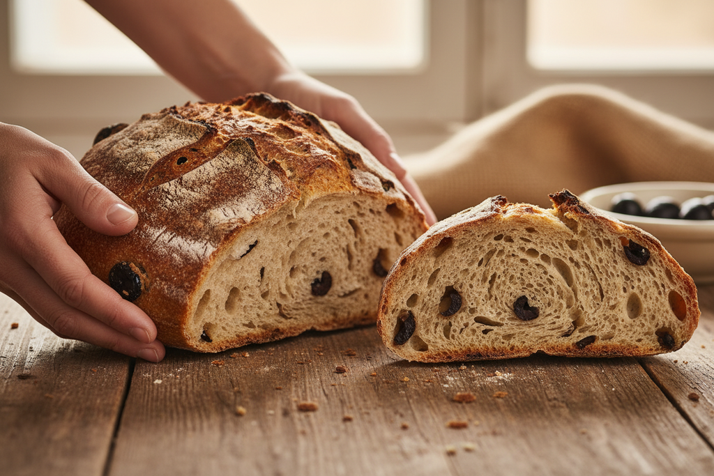 Cramberry & Pecan Sourdough Bread