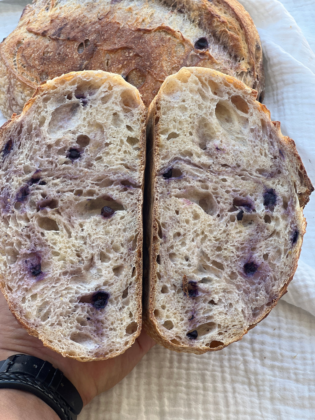 Lemon & Blueberry Sourdough Bread
